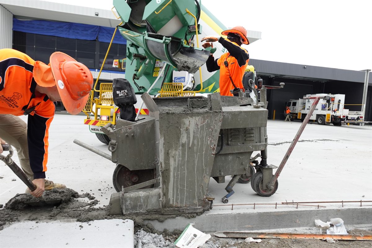 Kerbs For Carparks commercial concrete kerbing project photo 15