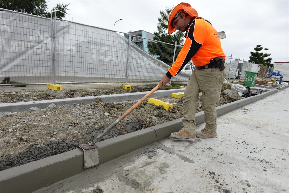 Kerbs For Carparks commercial concrete kerbing project photo 18