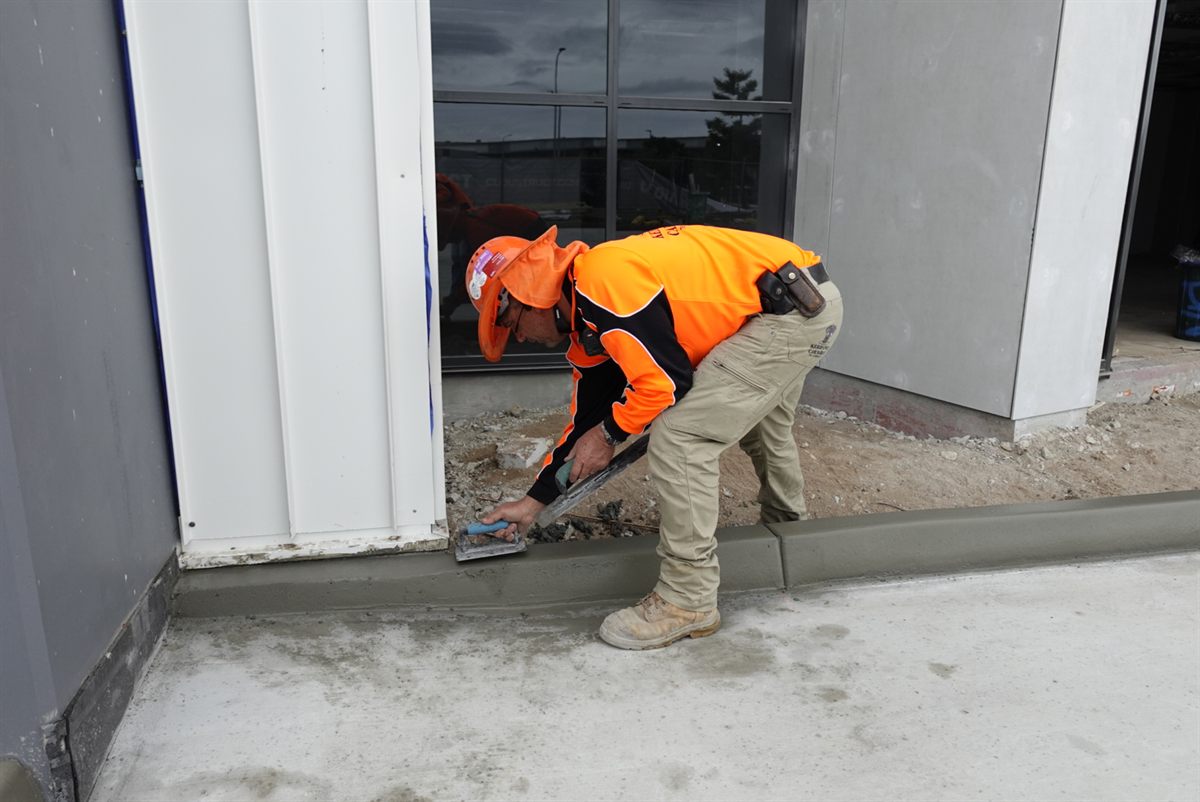 Kerbs For Carparks commercial concrete kerbing project photo 19