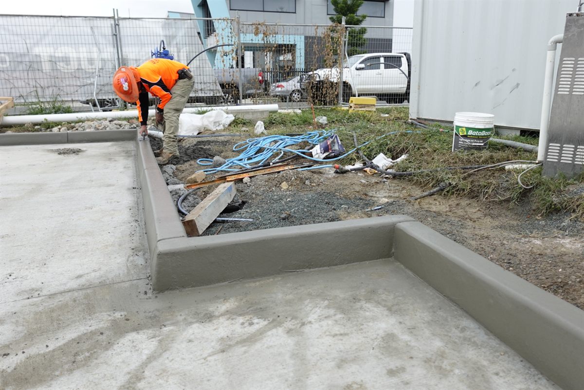 Kerbs For Carparks commercial concrete kerbing project photo 20