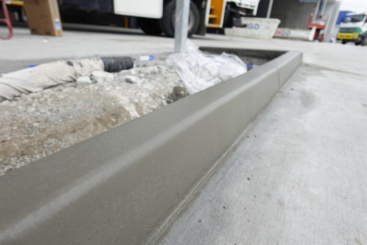 Kerbs For Carparks commercial concrete kerbing project photo 21