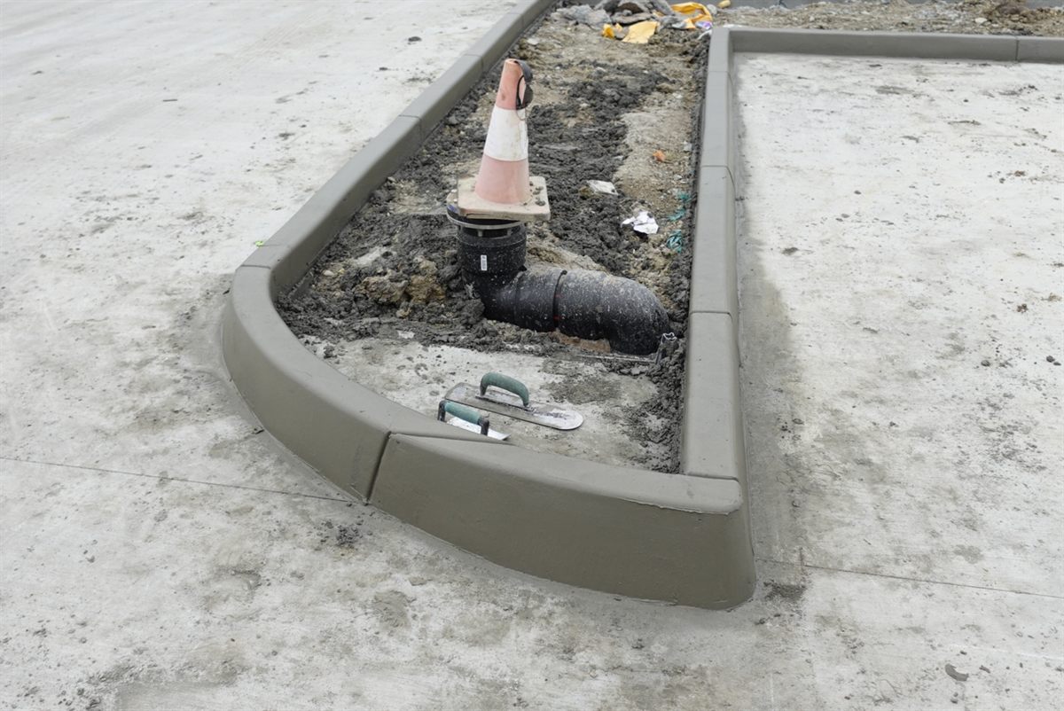 Kerbs For Carparks commercial concrete kerbing project photo 29
