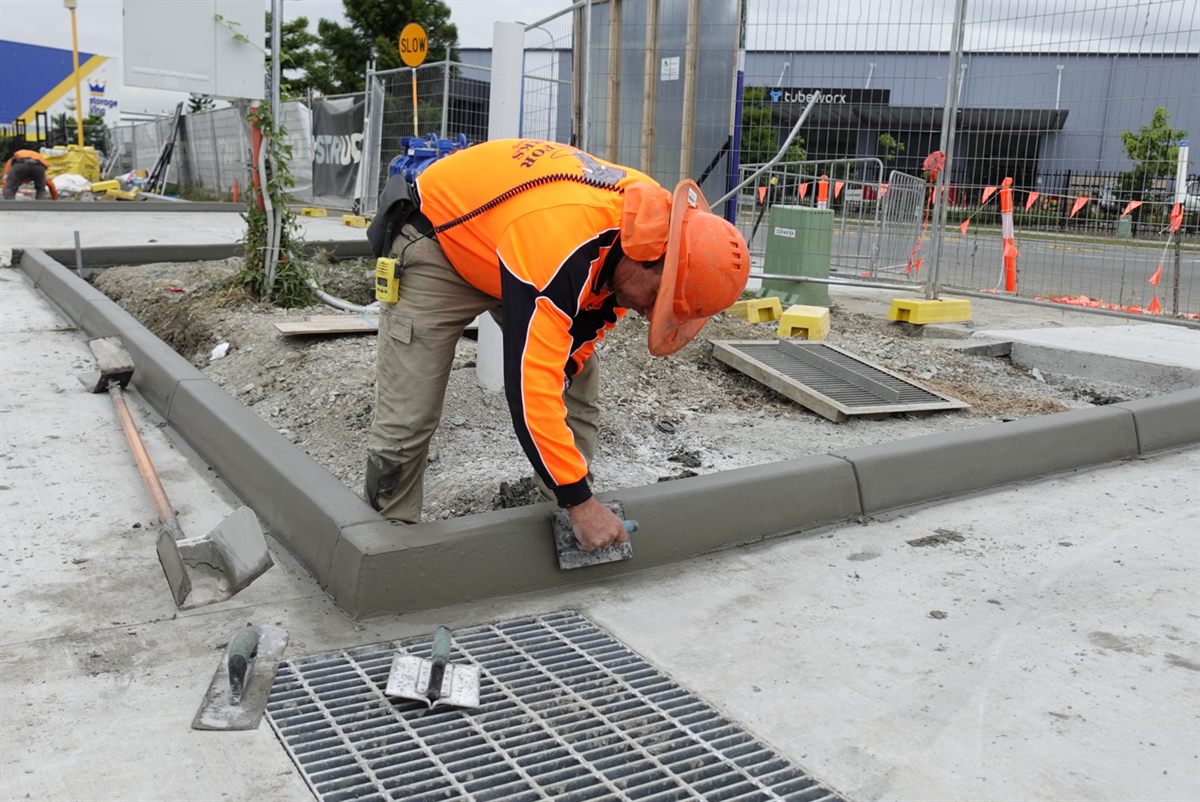 Kerbs For Carparks commercial concrete kerbing project photo 30