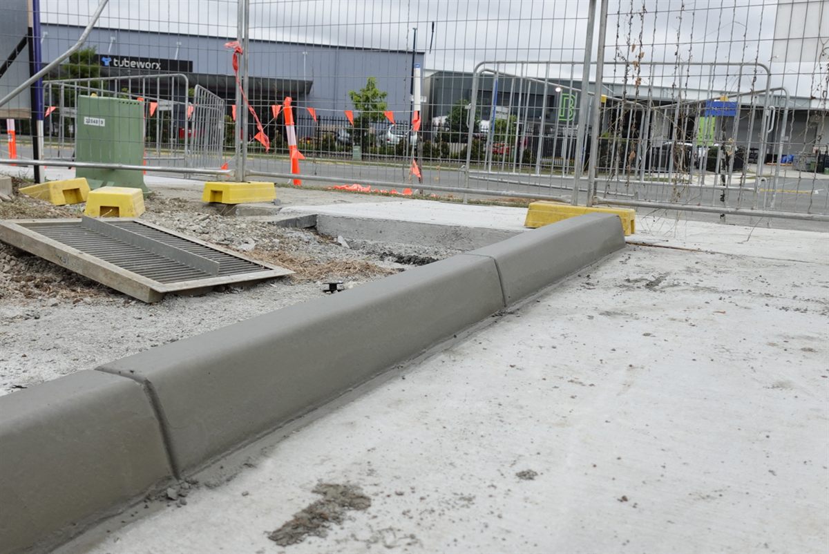 Kerbs For Carparks commercial concrete kerbing project photo 31