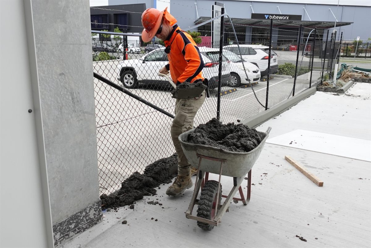 Kerbs For Carparks commercial concrete kerbing project photo 32