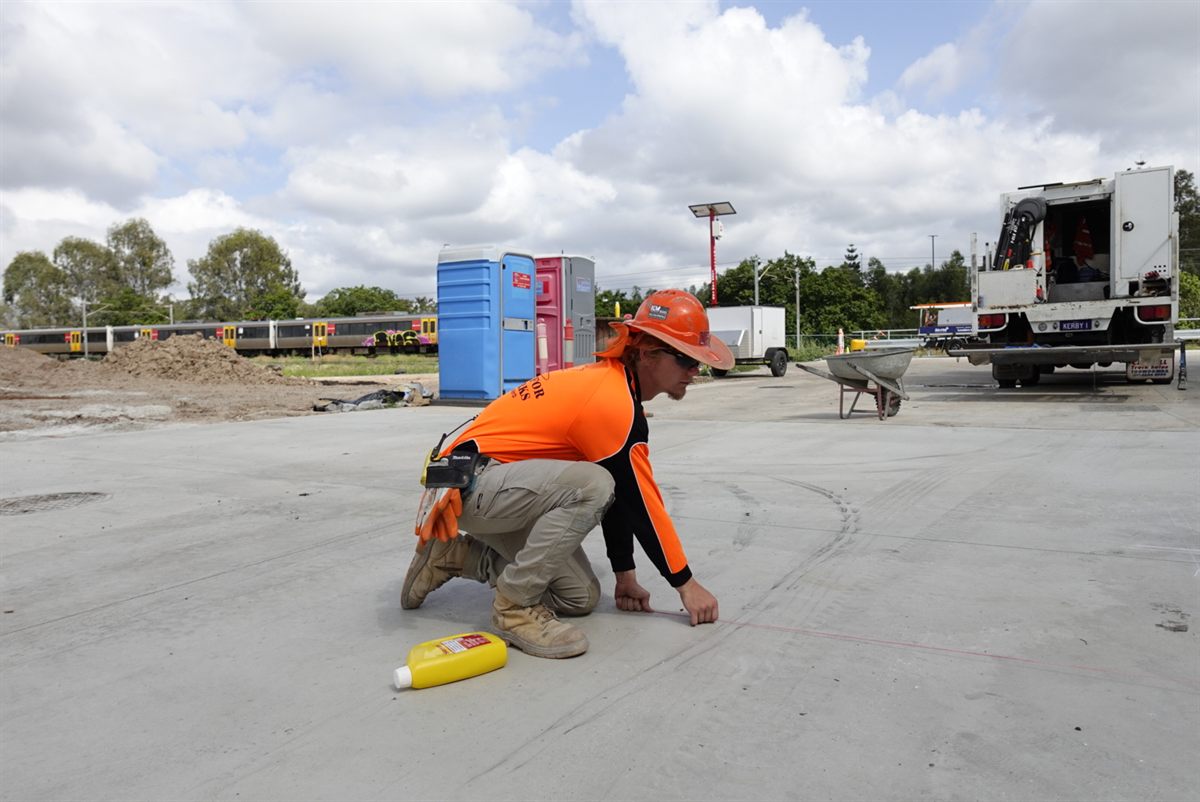 Kerbs For Carparks commercial concrete kerbing project photo 37