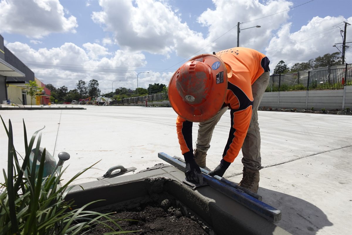 Kerbs For Carparks commercial concrete kerbing project photo 43