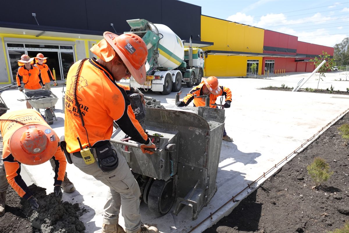 Kerbs For Carparks commercial concrete kerbing project photo 44
