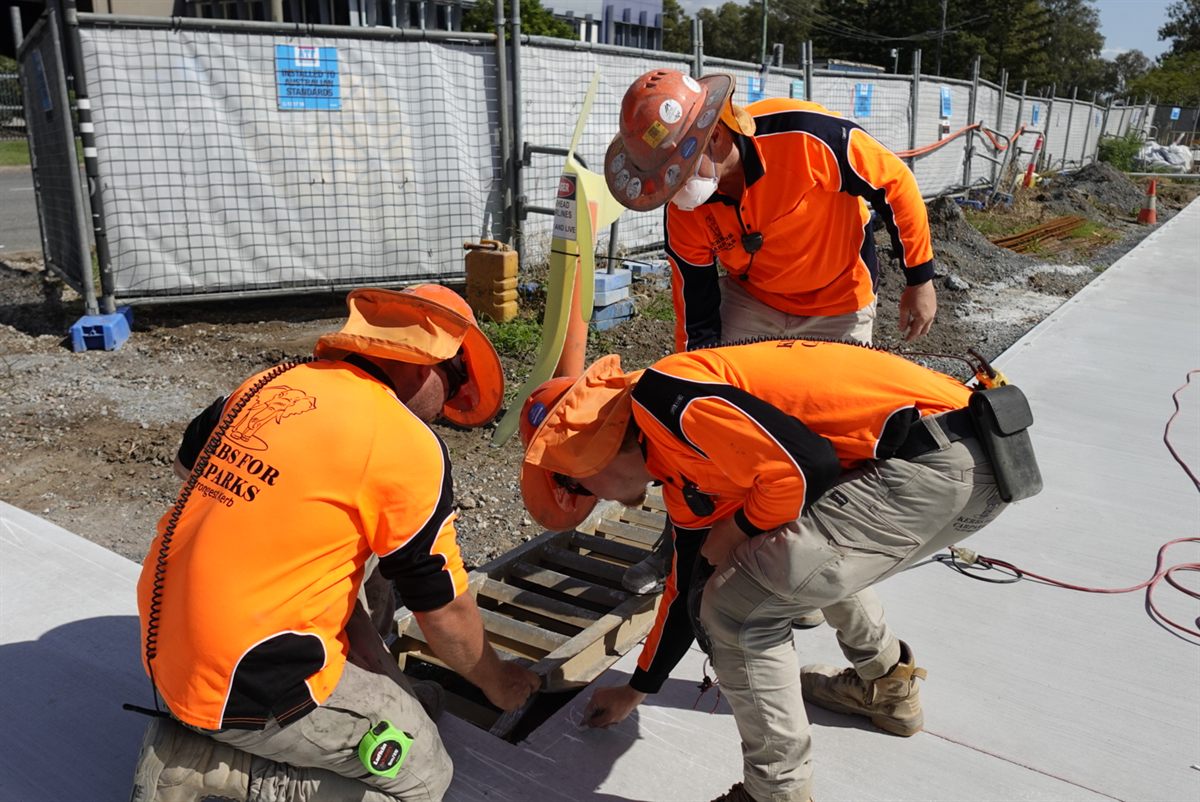 Kerbs For Carparks commercial concrete kerbing project photo 53