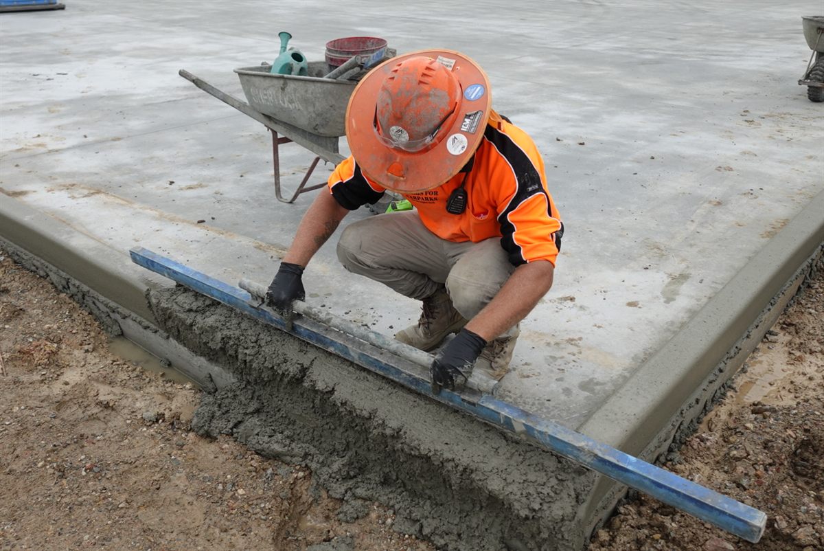 Kerbs For Carparks commercial concrete kerbing project photo 111