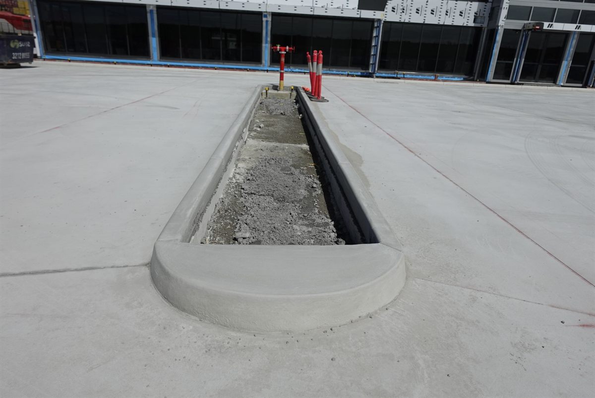 Kerbs For Carparks commercial concrete kerbing project photo 122